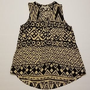 Geometric Aztec Tank